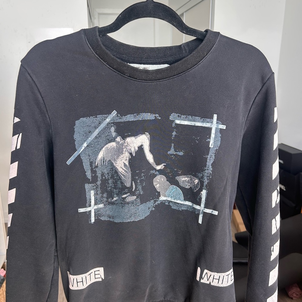 Off-White Brushed Sweatshirt